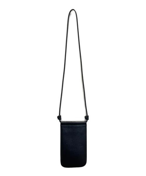 JIL SANDER（ジルサンダー）JIL SANDER (ジルサンダー) スマートフォンケース ブラックの古着・服飾アイテム