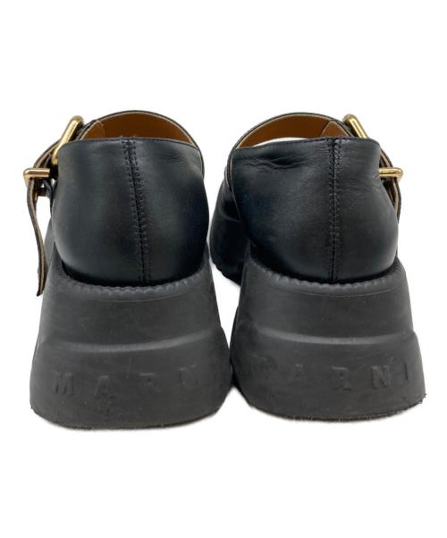 MARNI（マルニ）MARNI (マルニ) レザーメリージェーンシューズ ブラック サイズ:37の古着・服飾アイテム