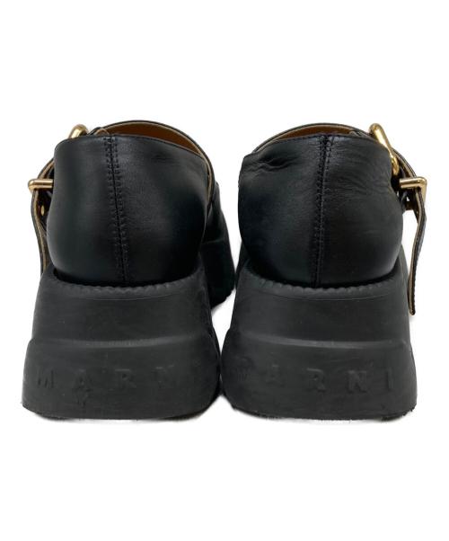 MARNI（マルニ）MARNI (マルニ) レザーメリージェーンシューズ ブラック サイズ:37の古着・服飾アイテム