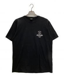stussy（ステューシー）の古着「プリントTシャツ」｜ブラック