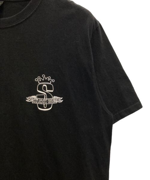 stussy（ステューシー）stussy (ステューシー) プリントTシャツ ブラック サイズ:Mの古着・服飾アイテム