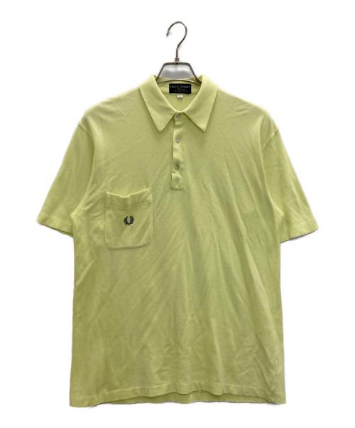 FRED PERRY（フレッドペリー）FRED PERRY (フレッドペリー) ポロシャツ イエロー サイズ:Ｌの古着・服飾アイテム