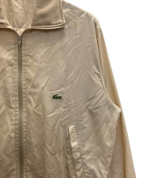 IZOD LACOSTE（アイゾッド ラコステ）IZOD LACOSTE (アイゾッド ラコステ) ジップジャケット ベージュ サイズ:Ｌの古着・服飾アイテム