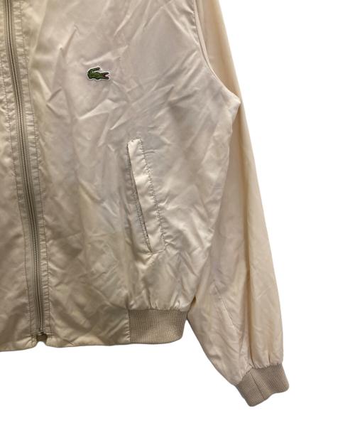 IZOD LACOSTE（アイゾッド ラコステ）IZOD LACOSTE (アイゾッド ラコステ) ジップジャケット ベージュ サイズ:Ｌの古着・服飾アイテム