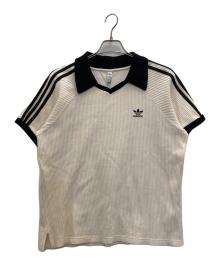 adidas（アディダス）の古着「CLASSICS WAFFLE POLO」｜アイボリー