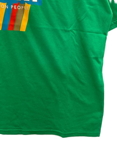 AUTRY（オートリー）AUTRY (オートリー) プリントTシャツ グリーン サイズ:Ｌ 未使用品の古着・服飾アイテム
