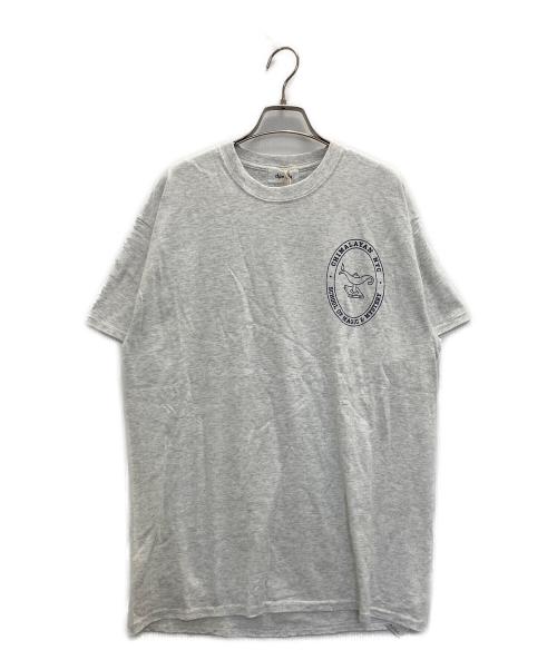 chimala（チマラ）chimala (チマラ) プリントTシャツ ライトグレー サイズ:S 未使用品の古着・服飾アイテム