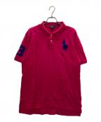 POLO RALPH LAURENポロ・ラルフローレン）の古着「ビッグポニーポロシャツ」｜ショッキングピンク