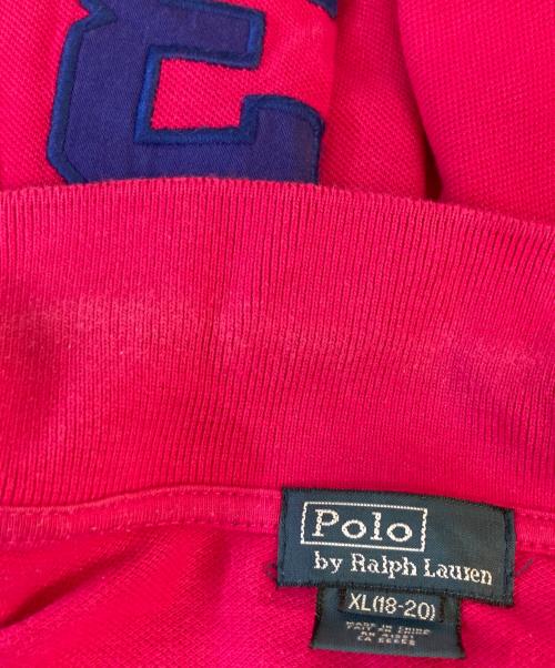 POLO RALPH LAUREN（ポロ・ラルフローレン）POLO RALPH LAUREN (ポロ・ラルフローレン) ビッグポニーポロシャツ ショッキングピンク サイズ:XLの古着・服飾アイテム