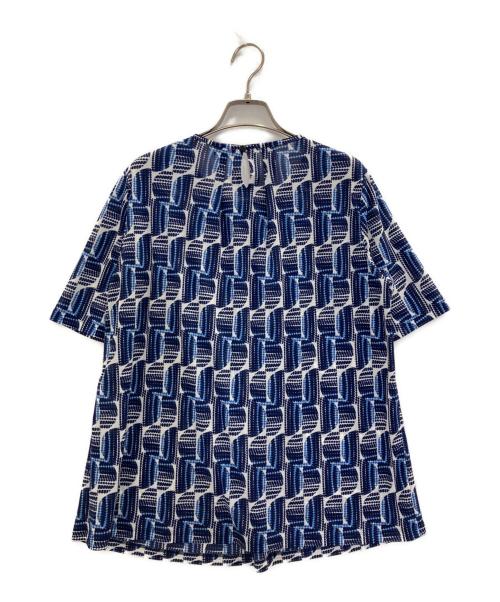 Leilian（レリアン）LEILIAN (レリアン) 半袖ブラウス ブルー サイズ:9の古着・服飾アイテム