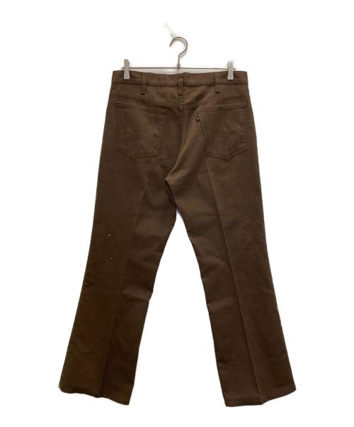 LEVI'S（リーバイス）LEVI'S (リーバイス) フレアパンツ ブラウン サイズ: W34の古着・服飾アイテム