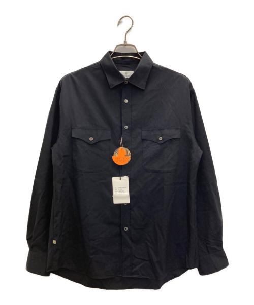 colony clothing（コロニークロージング）COLONY CLOTHING (コロニークロージング) ダブルポケットシャツ ネイビー サイズ:M 未使用品の古着・服飾アイテム