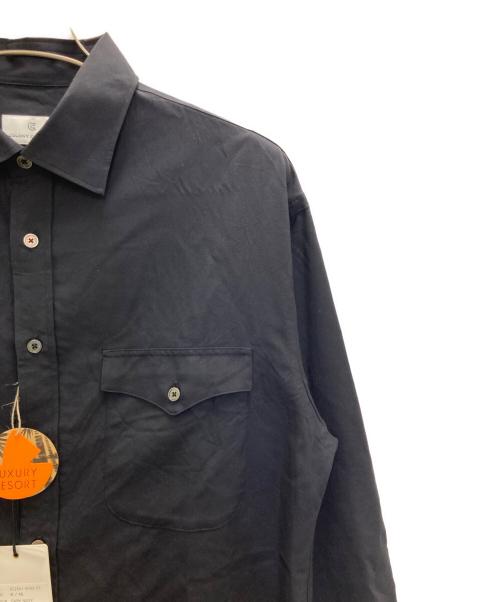 colony clothing（コロニークロージング）COLONY CLOTHING (コロニークロージング) ダブルポケットシャツ ネイビー サイズ:M 未使用品の古着・服飾アイテム