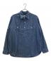 POST O'ALLS（ポストオーバーオールズ）の古着「No.2 Shirt indigo check 2」｜ブルー