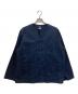 POST O'ALLS（ポストオーバーオールズ）の古着「POST Chinois DV : vintage sheeting indigo」｜インディゴ