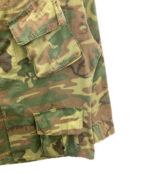 US ARMY（ユーエスアーミー）US ARMY (ユーエスアーミー) Jungle Fatigue Jacket グリーン サイズ:Mの古着・服飾アイテム