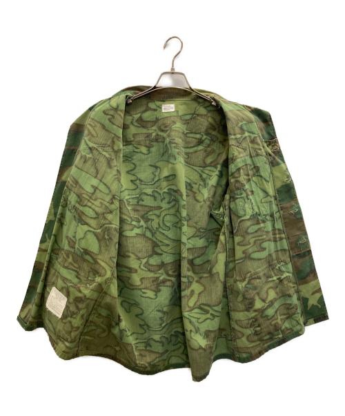 US ARMY（ユーエスアーミー）US ARMY (ユーエスアーミー) Jungle Fatigue Jacket グリーン サイズ:Mの古着・服飾アイテム
