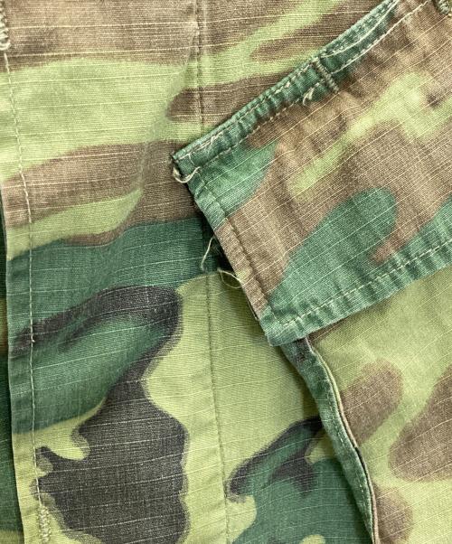 US ARMY（ユーエスアーミー）US ARMY (ユーエスアーミー) Jungle Fatigue Jacket グリーン サイズ:Mの古着・服飾アイテム