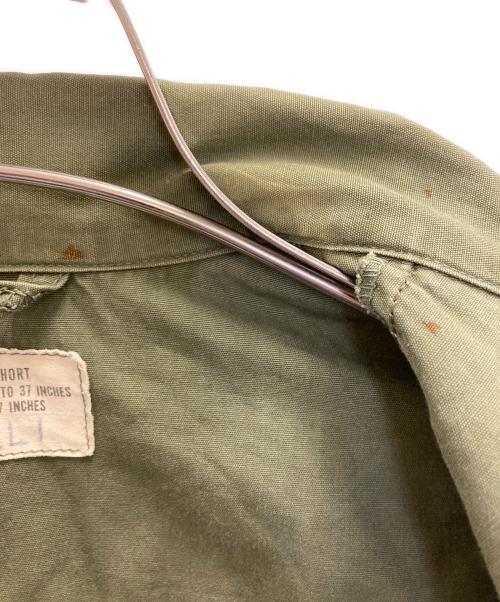US ARMY（ユーエスアーミー）US ARMY (ユーエスアーミー) 3rd ジャングルファティーグジャケット オリーブ サイズ:Sの古着・服飾アイテム