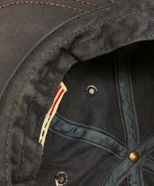 POLO RALPH LAUREN（ポロ・ラルフローレン）POLO RALPH LAUREN (ポロ・ラルフローレン) POLO U.S.A. ツートンキャップ ネイビーの古着・服飾アイテム