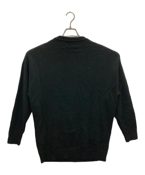 DIESEL（ディーゼル）DIESEL (ディーゼル) 厚手ロゴニット ブラック サイズ:SIZE XSの古着・服飾アイテム