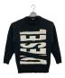DIESEL（ディーゼル）の古着「厚手ロゴニット」｜ブラック