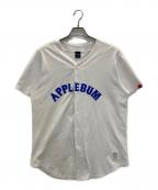 APPLEBUMアップルバム）の古着「ベースボールシャツ」｜ホワイト
