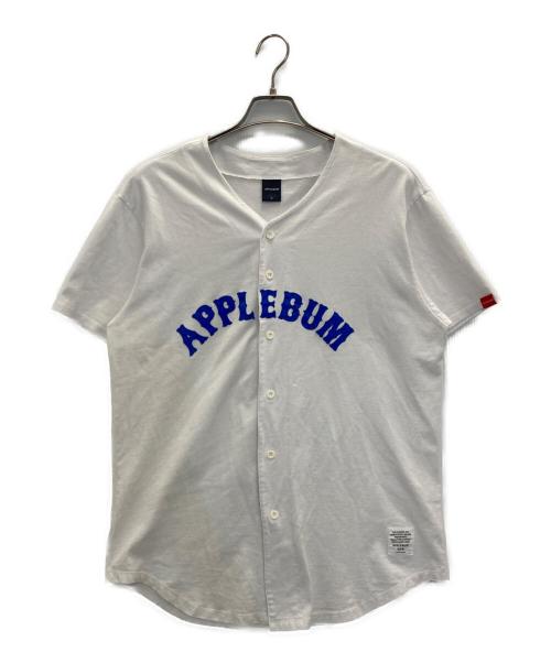 APPLEBUM（アップルバム）APPLEBUM (アップルバム) ベースボールシャツ ホワイト サイズ:Lの古着・服飾アイテム