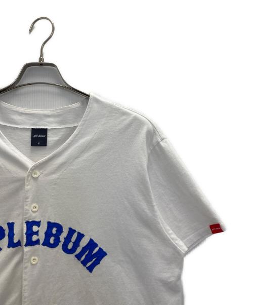APPLEBUM（アップルバム）APPLEBUM (アップルバム) ベースボールシャツ ホワイト サイズ:Lの古着・服飾アイテム