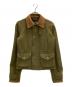 RALPH LAUREN（ラルフローレン）の古着「ウールツイードフィールドジャケット」｜オリーブ