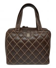 CHANEL（シャネル）の古着「ワイルドステッチバッグ」｜ブラウン