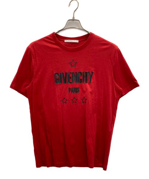 GIVENCHY（ジバンシィ）GIVENCHY (ジバンシィ) スターロゴTシャツ レッド サイズ:SIZE Mの古着・服飾アイテム