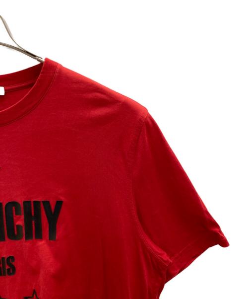 GIVENCHY（ジバンシィ）GIVENCHY (ジバンシィ) スターロゴTシャツ レッド サイズ:SIZE Mの古着・服飾アイテム