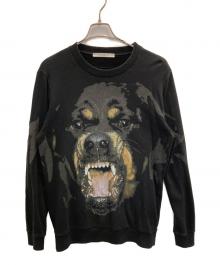 GIVENCHY（ジバンシィ）の古着「ロットワイラースウェット」｜ブラック