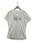 LACOSTEラコステ）の古着「ロゴTシャツ」｜ホワイト