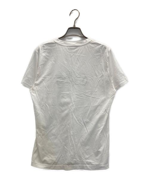LACOSTE（ラコステ）LACOSTE (ラコステ) ロゴTシャツ ホワイト サイズ:SIZE Mの古着・服飾アイテム