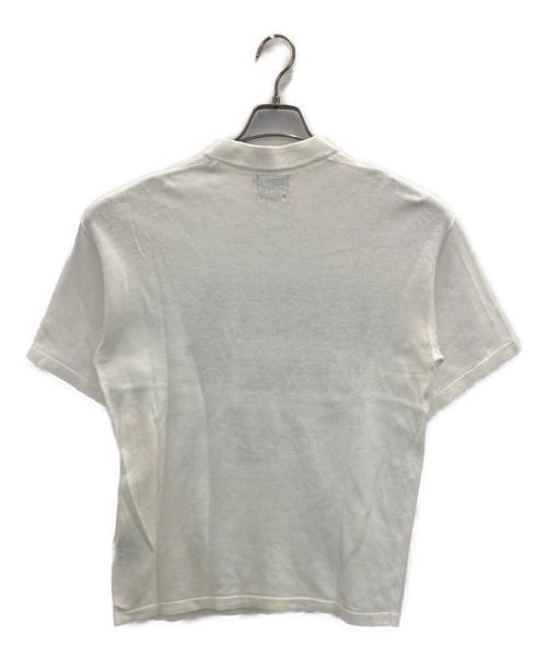 Hysteric Glamour（ヒステリックグラマー）Hysteric Glamour (ヒステリックグラマー) 半袖ニット ホワイト サイズ:SIZE Sの古着・服飾アイテム