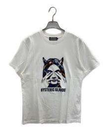 Hysteric Glamour（ヒステリックグラマー）の古着「刺繍Tシャツ」｜ホワイト