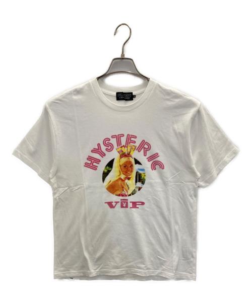 Hysteric Glamour（ヒステリックグラマー）Hysteric Glamour (ヒステリックグラマー) PLAY BOY (プレイボーイ) プリントTシャツ ホワイト サイズ:SIZE Mの古着・服飾アイテム