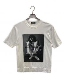 Hysteric Glamour（ヒステリックグラマー）の古着「HG WOMAN Tシャツ」｜ホワイト