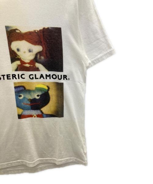 Hysteric Glamour（ヒステリックグラマー）Hysteric Glamour (ヒステリックグラマー) プリントTシャツ ホワイト サイズ:Sの古着・服飾アイテム
