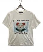 Hysteric Glamourヒステリックグラマー）の古着「プリントTシャツ」｜ホワイト