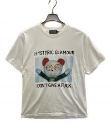 Hysteric Glamour（ヒステリックグラマー）の古着「プリントTシャツ」｜ホワイト
