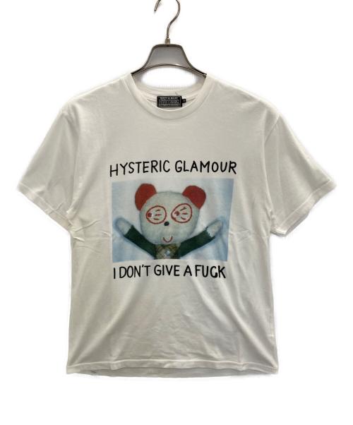 Hysteric Glamour（ヒステリックグラマー）Hysteric Glamour (ヒステリックグラマー) プリントTシャツ ホワイト サイズ:SIZE Mの古着・服飾アイテム