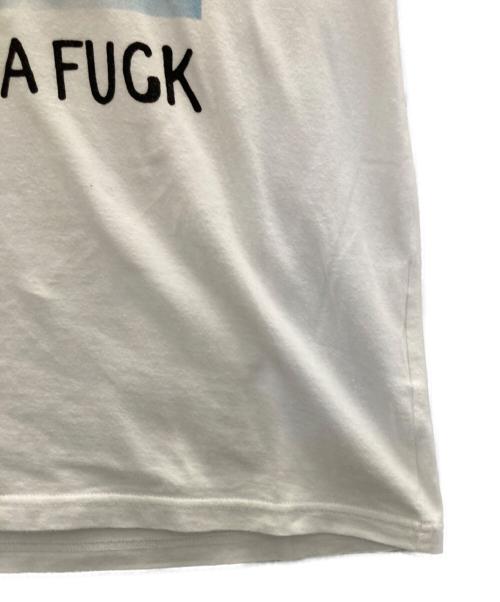 Hysteric Glamour（ヒステリックグラマー）Hysteric Glamour (ヒステリックグラマー) プリントTシャツ ホワイト サイズ:SIZE Mの古着・服飾アイテム