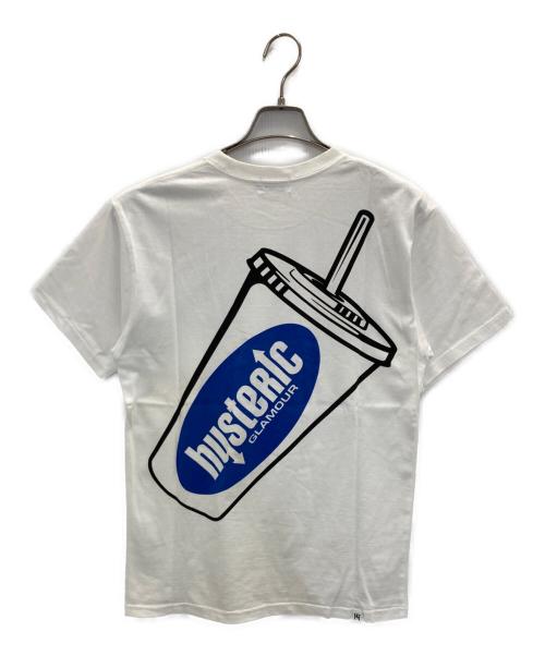 Hysteric Glamour（ヒステリックグラマー）Hysteric Glamour (ヒステリックグラマー) プリントTシャツ ホワイト サイズ:SIZE Sの古着・服飾アイテム