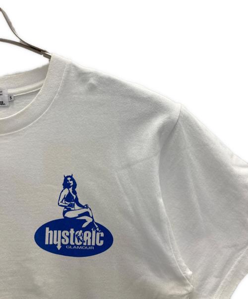 Hysteric Glamour（ヒステリックグラマー）Hysteric Glamour (ヒステリックグラマー) プリントTシャツ ホワイト サイズ:SIZE Sの古着・服飾アイテム