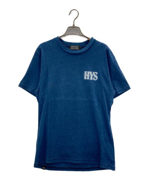 Hysteric Glamour（ヒステリックグラマー）Hysteric Glamour (ヒステリックグラマー) プリントTシャツ ブルー サイズ:SIZE Mの古着・服飾アイテム