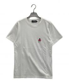 Hysteric Glamour（ヒステリックグラマー）の古着「VIXEN GIRLワッペン Tシャツ」｜ホワイト