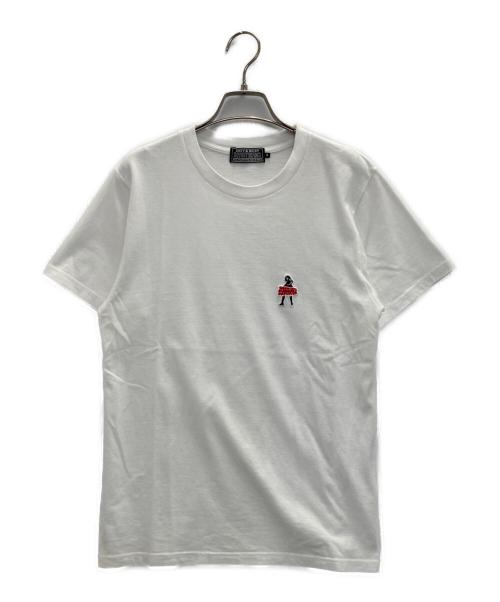 Hysteric Glamour（ヒステリックグラマー）Hysteric Glamour (ヒステリックグラマー) VIXEN GIRLワッペン Tシャツ ホワイト サイズ:SIZE Sの古着・服飾アイテム
